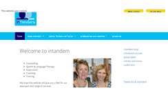 Desktop Screenshot of intandem.co.uk