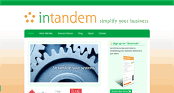 Desktop Screenshot of intandem.ca